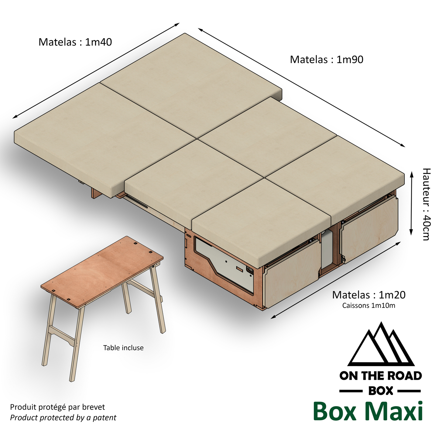 Box Maxi - LUDOSPACE et FOURGON