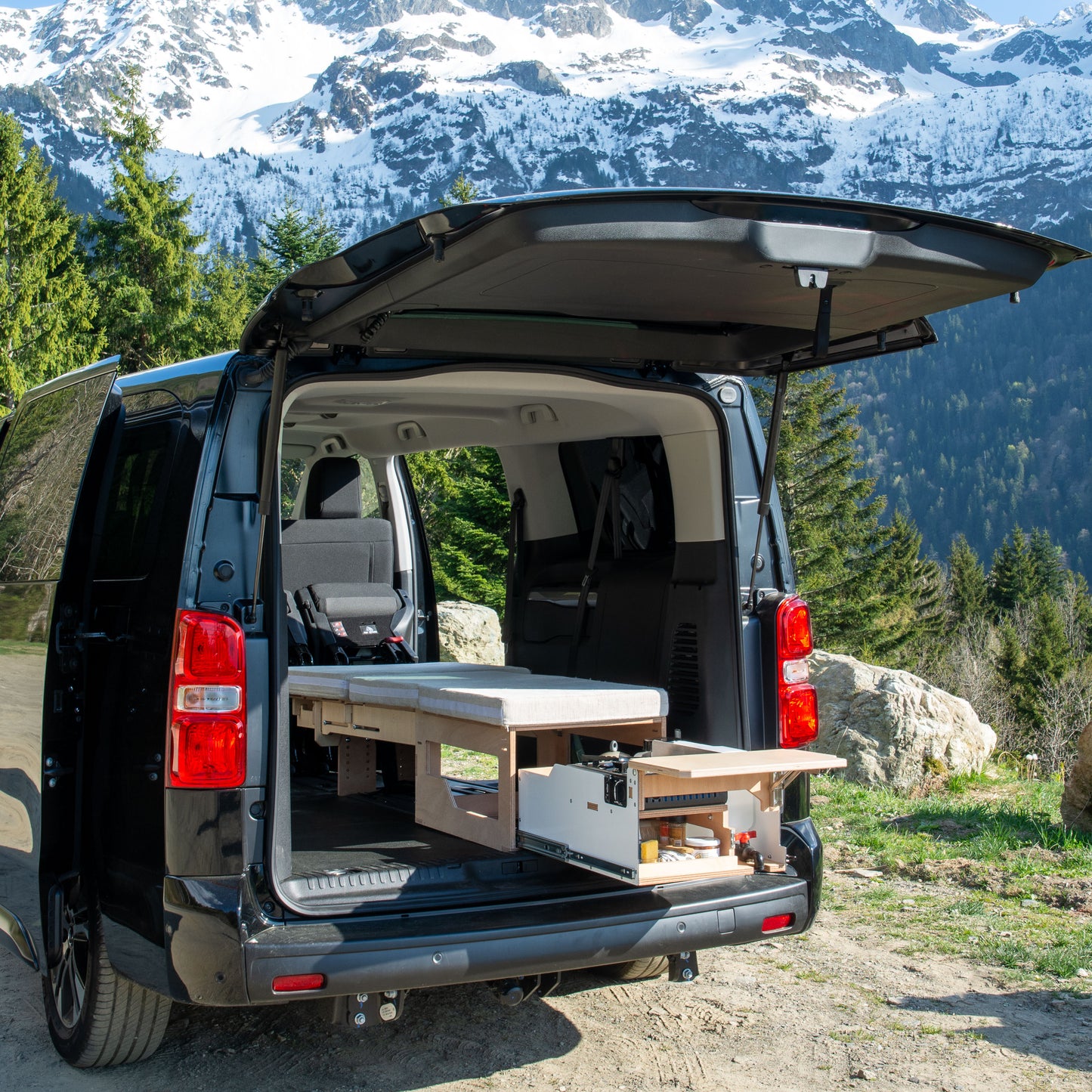 Box Medium Solo - 1 personne Aménagement voiture SUV et Ludospace