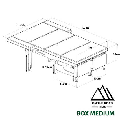 Box Medium - Aménagement voiture SUV et Ludospace